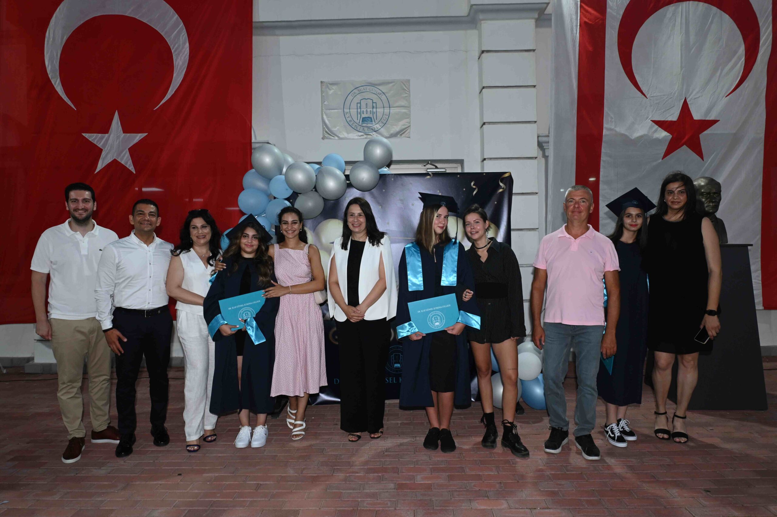 Dr. Suat Günsel Kyrenia College bid farewell to its first graduates, to